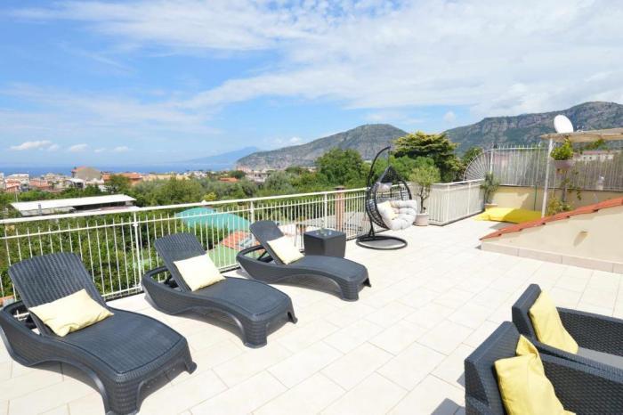 La Terrazza Family Holidays - Sorrento Coast Sant'Agnello Kamer foto